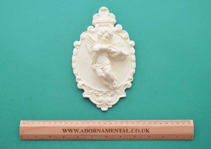 SHABBY CHIC CHERUBS AND FLOWERS DECORATIVE FURNITURE  MOULDIN/PROJECT 