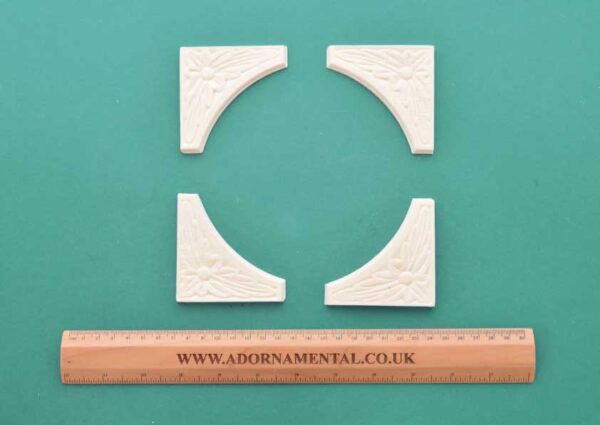 Traditional Corners - Set of 4 Resin Moulding
